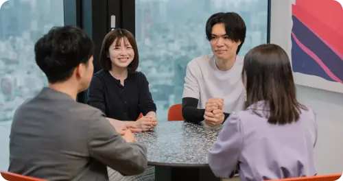 initで働く社員の様子