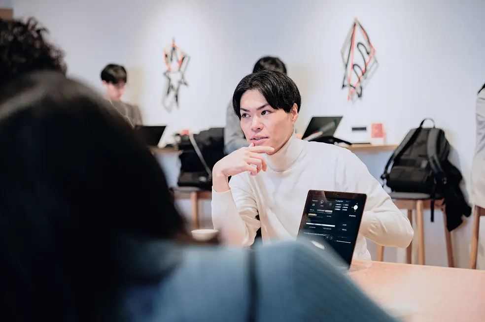 キャリアパスを共に考える代表との1on1画像